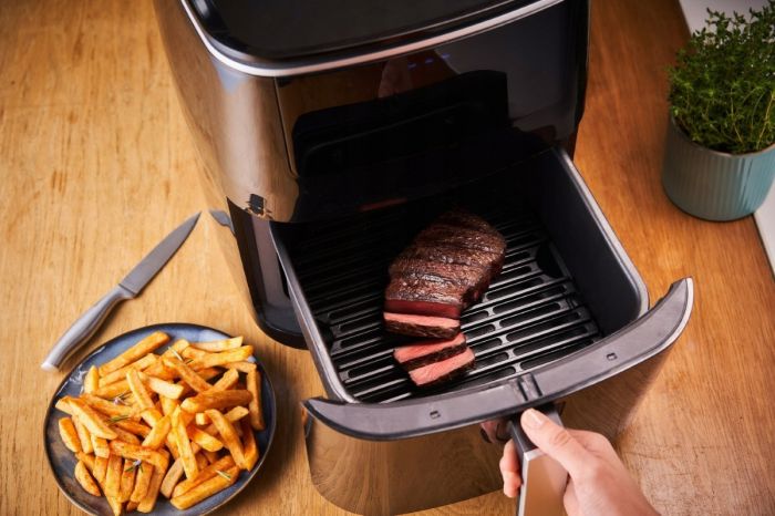 Мультипіч Tefal Easy Fry Grill&Steam, 1430Вт, чаша-6.2л, сенсорне керув., 8 програм, пластик, чорний