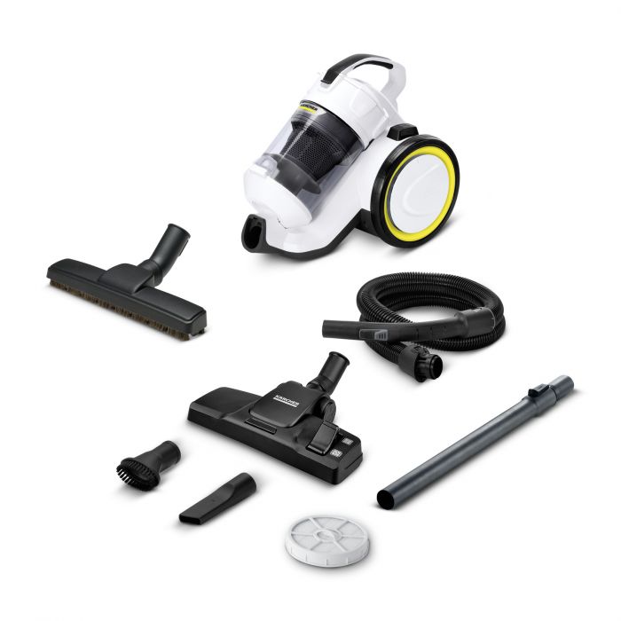 Пилосос Karcher контейнерний VC 3 Plus Premium, 1600Вт, конт пил -0.9л, вага-4.4кг, HEPA 13, білий