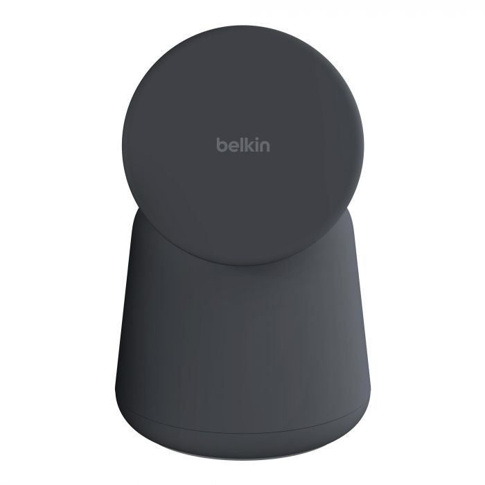 Зарядний пристрій бездротовий Belkin 2в1 MagSafe iPhone/Watch/AirPods, Charcoal Mass