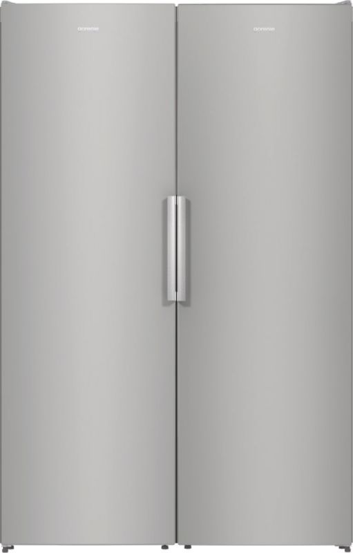 Холодильна камера Gorenje, 185x60х66, 398л, А+, електронне упр, зона св-ті, сірий