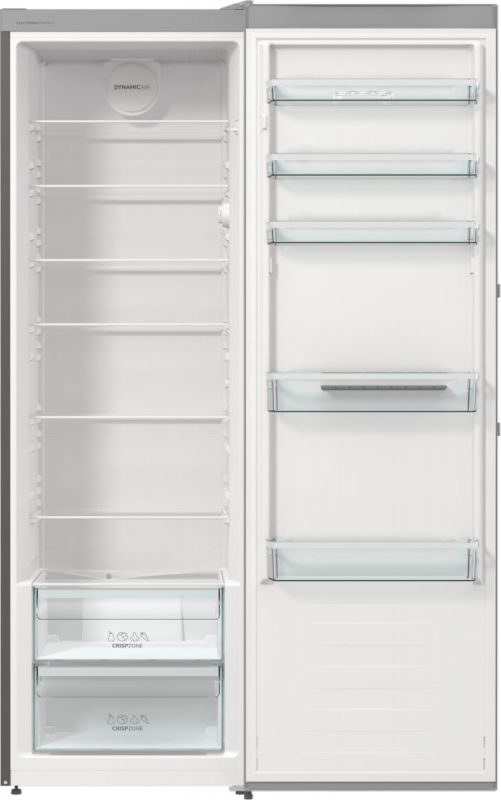 Холодильна камера Gorenje, 185x60х66, 398л, А+, електронне упр, зона св-ті, сірий