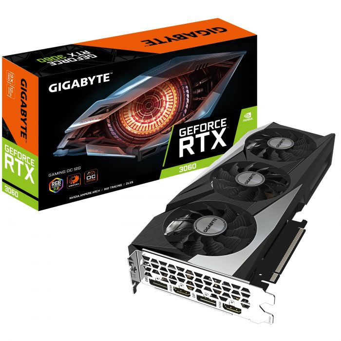 Відеокарта GIGABYTE GeForce RTX 3060 12GB GDDR6 GAMING