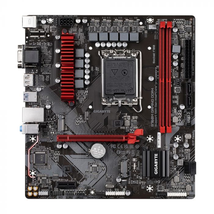 Материнська плата GIGABYTE B760M GAMING B760 s1700 2xDDR5 M.2 HDMI D-Sub mATX