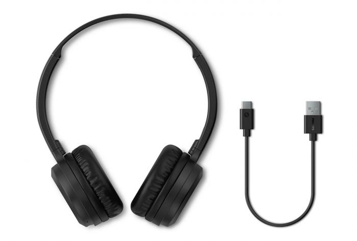 Навушники On-ear Philips TAH1108 BT 5.2, SBC, Wireless, Mic, Чорний