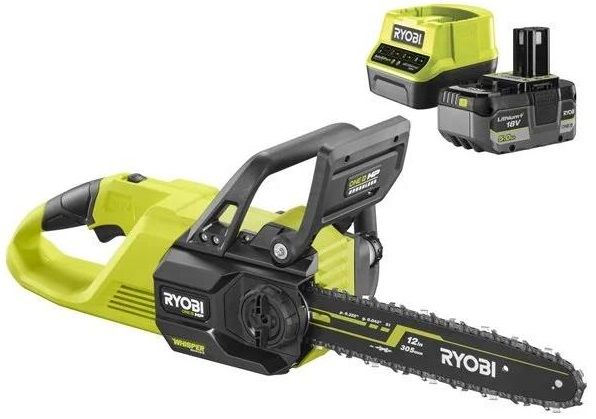 Пила ланцюгова акумуляторна Ryobi ONE+ HP RY18CSX30A-150 18B 1х5А·год ЗП шина 30см безщіткова 13.2м/с 3.2кг