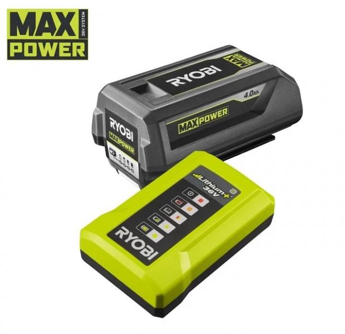 Набір акумулятора та зарядного пристрою Ryobi Max Power RY36BK17B-140 36В 1х4А·год ЗП 1.7А