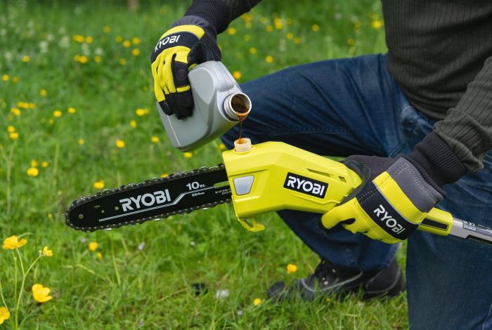 Висоторіз ланцюговий акумуляторний Max Power Ryobi RY36PP25A-0 36В шина 25см довжина 3м 4.3кг (без АКБ та ЗП)