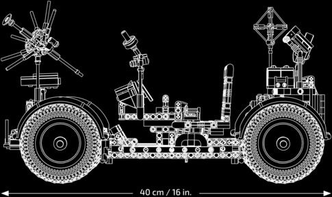 Конструктор LEGO Technic Місячний автомобіль NASA Apollo