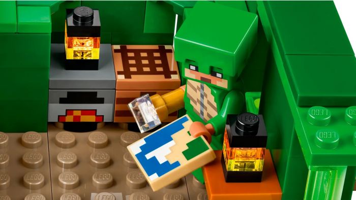 Конструктор LEGO Minecraft Пляжний будинок у формі черепахи