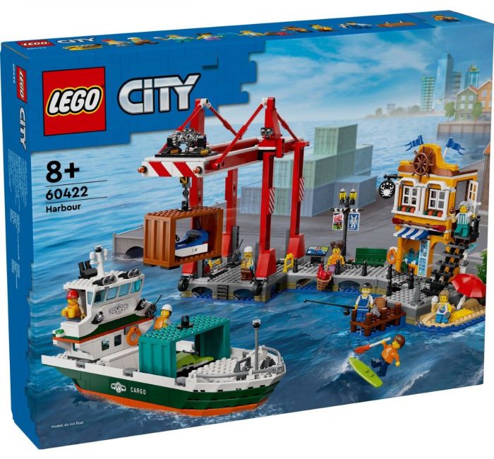 Конструктор LEGO City Морська гавань із вантажним судном