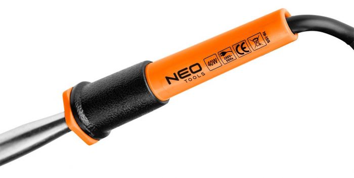 Паяльник електричний Neo Tools  40Вт 450°C нікельована мідь