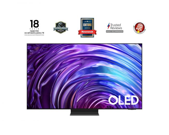 Телевізор 55" Samsung OLED 4K UHD 100Hz(144Hz) Smart Tizen Black