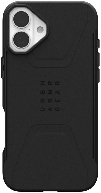 Чохол UAG для iPhone 16 Plus, Civilian Magsafe, Black