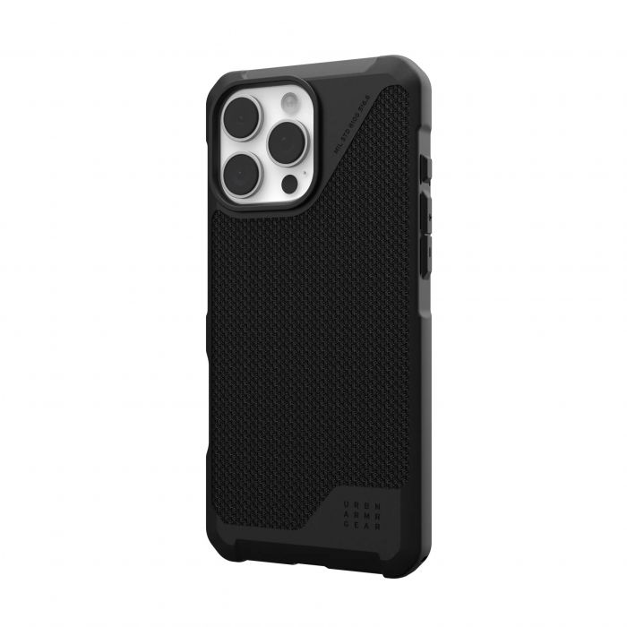 Чохол UAG для iPhone 16 Pro Max, Metropolis LT Magsafe, Kevlar Black