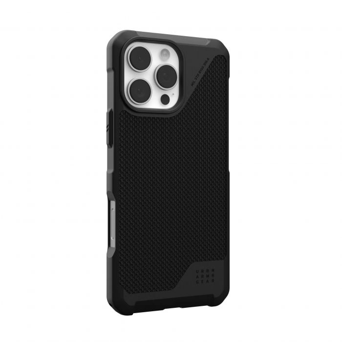 Чохол UAG для iPhone 16 Pro Max, Metropolis LT Magsafe, Kevlar Black