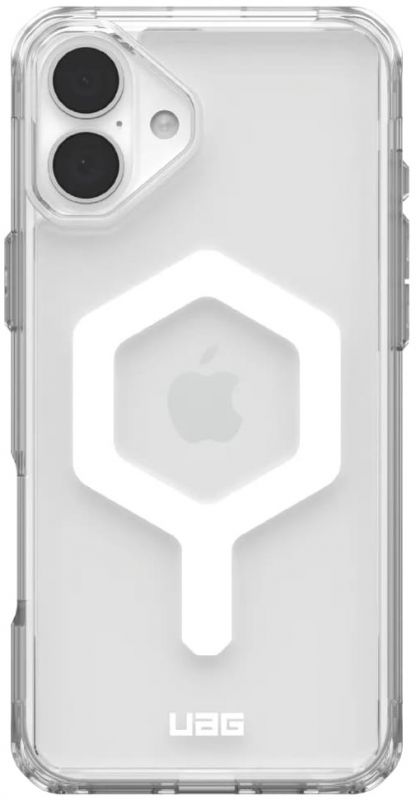 Чохол UAG для iPhone 16 Plus, Plyo Magsafe, Ice/White