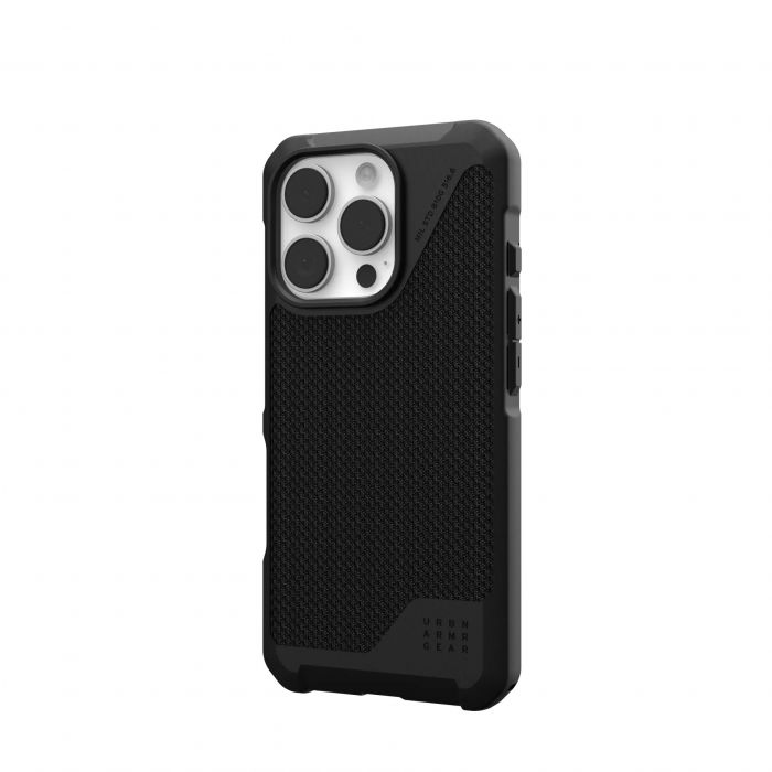 Чохол UAG для iPhone 16 Pro, Metropolis LT Magsafe, Kevlar Black