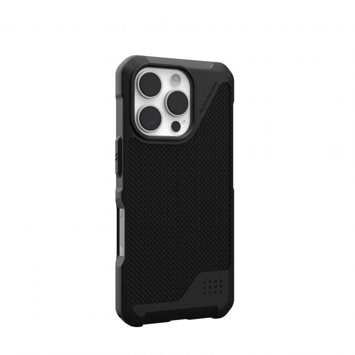 Чохол UAG для iPhone 16 Pro, Metropolis LT Magsafe, Kevlar Black