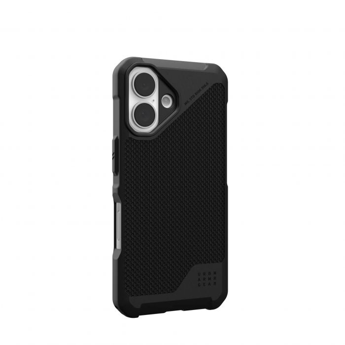 Чохол UAG для iPhone 16, Metropolis LT Magsafe, Kevlar Black