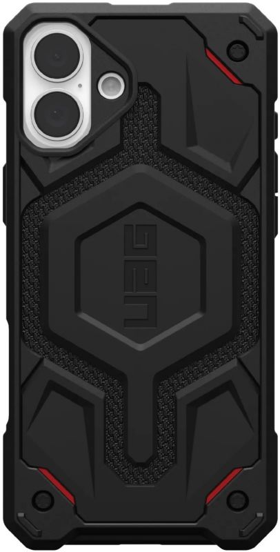 Чохол UAG для iPhone 16 Plus, Monarch Pro Magsafe, Kevlar Black