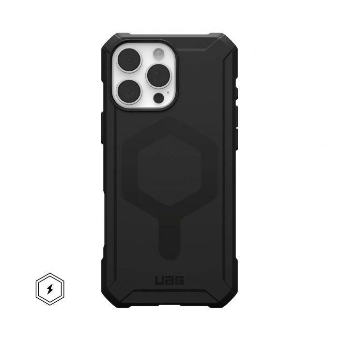 Чохол UAG для iPhone 16 Pro Max, Essential Armor Magsafe, Black