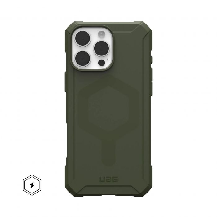 Чохол UAG для iPhone 16 Pro Max, Essential Armor Magsafe, Olive Drab