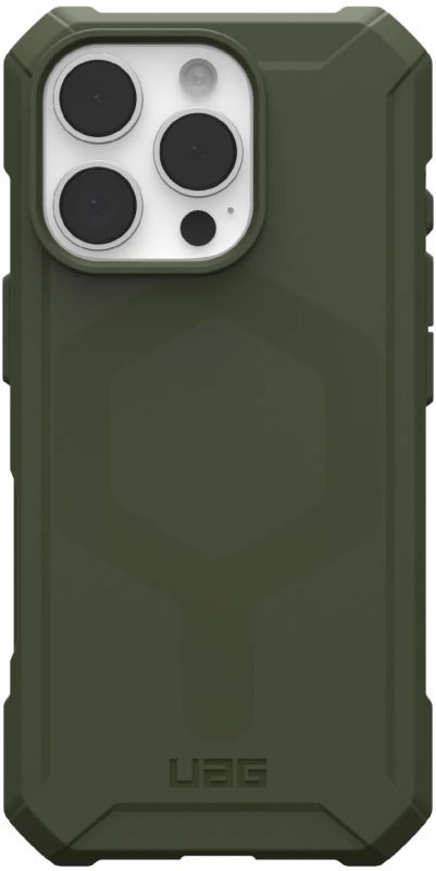 Чохол UAG для iPhone 16 Pro, Essential Armor Magsafe, Olive Drab