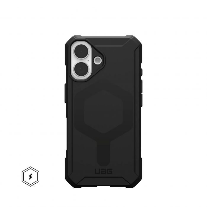 Чохол UAG для iPhone 16, Essential Armor Magsafe, Black