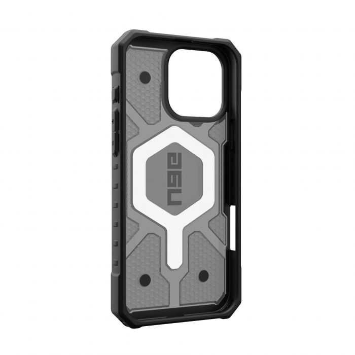 Чохол UAG для iPhone 16 Pro Max, Pathfinder Clear Magsafe, Ash