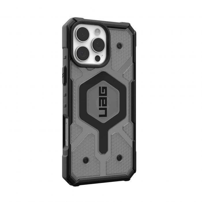 Чохол UAG для iPhone 16 Pro Max, Pathfinder Clear Magsafe, Ash