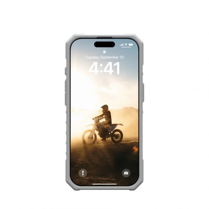 Чохол UAG для iPhone 16 Pro, Pathfinder Clear Magsafe, Active Neon