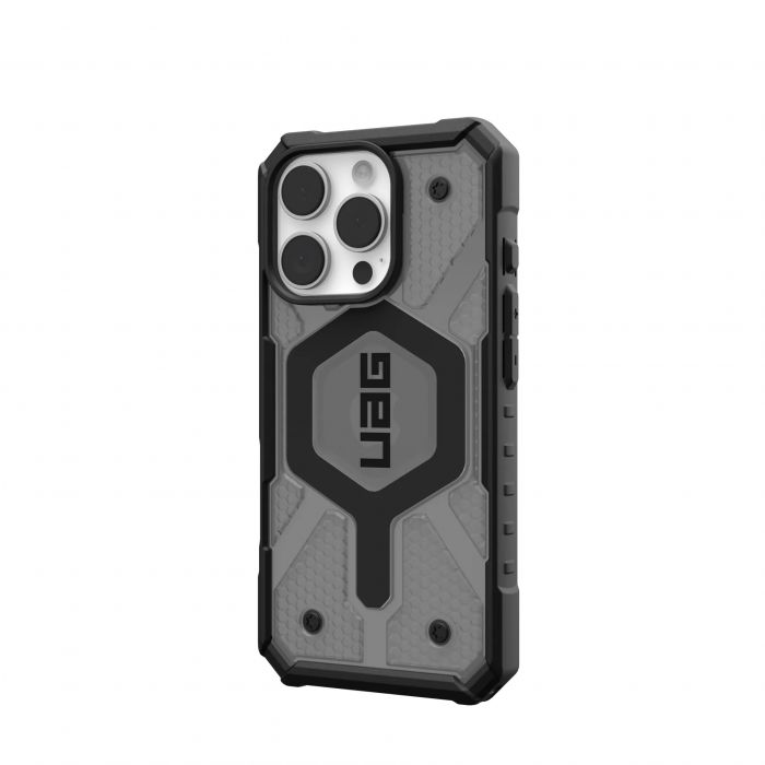 Чохол UAG для iPhone 16 Pro, Pathfinder Clear Magsafe, Ash