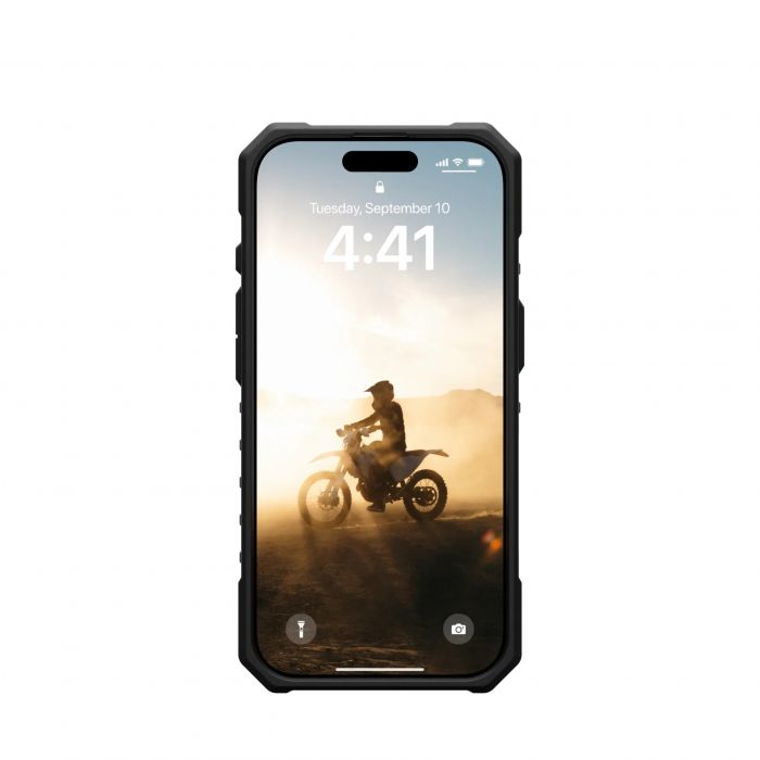 Чохол UAG для iPhone 16 Pro, Pathfinder Clear Magsafe, Ash