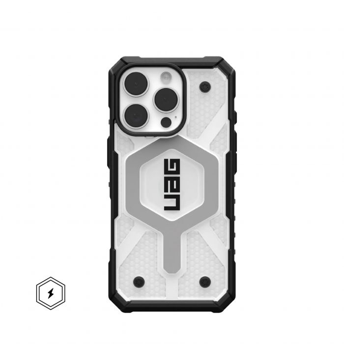 Чохол UAG для iPhone 16 Pro, Pathfinder Clear Magsafe, Ice