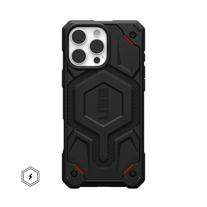 Чохол UAG для iPhone 16 Pro Max, Monarch Pro Magsafe, Kevlar Black