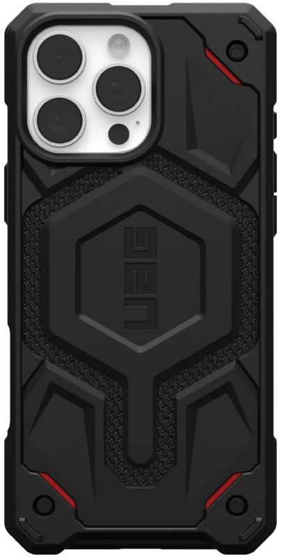 Чохол UAG для iPhone 16 Pro Max, Monarch Pro Magsafe, Kevlar Black