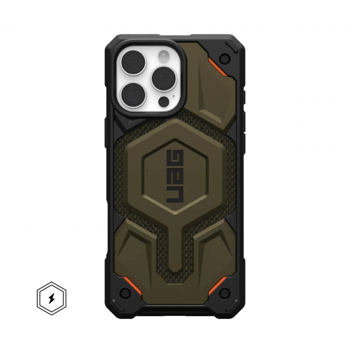 Чохол UAG для iPhone 16 Pro Max, Monarch Pro Magsafe, Kevlar Element Green