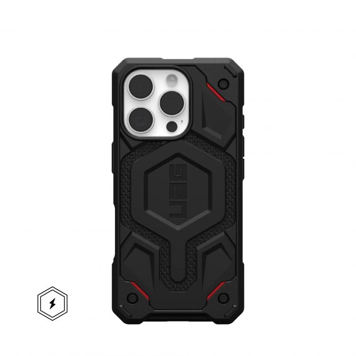 Чохол UAG для iPhone 16 Pro, Monarch Pro Magsafe, Kevlar Black