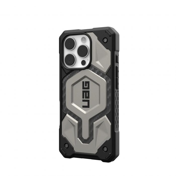 Чохол UAG для iPhone 16 Pro, Monarch Pro Magsafe, Titanium