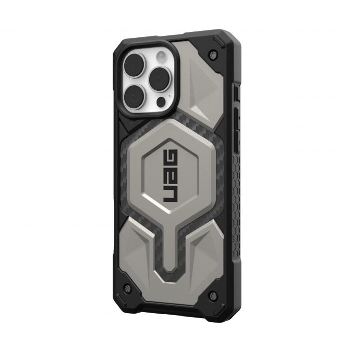 Чохол UAG для iPhone 16 Pro Max, Monarch Pro Magsafe, Titanium