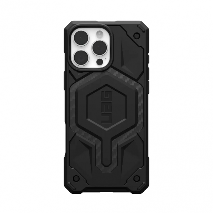 Чохол UAG для iPhone 16 Pro Max, Monarch, Carbon Fiber