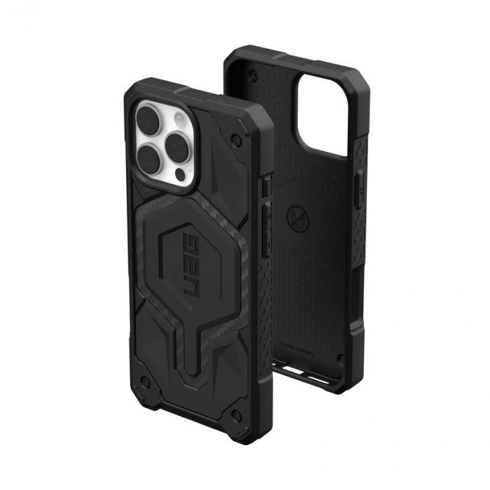 Чохол UAG для iPhone 16 Pro Max, Monarch, Carbon Fiber