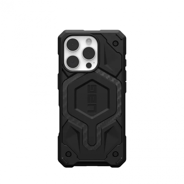 Чохол UAG для iPhone 16 Pro, Monarch, Carbon Fiber