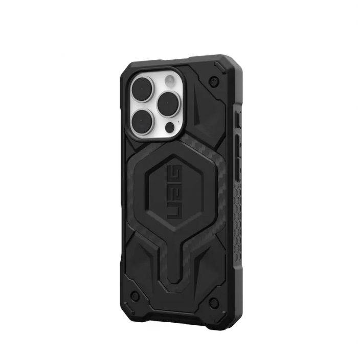 Чохол UAG для iPhone 16 Pro, Monarch, Carbon Fiber