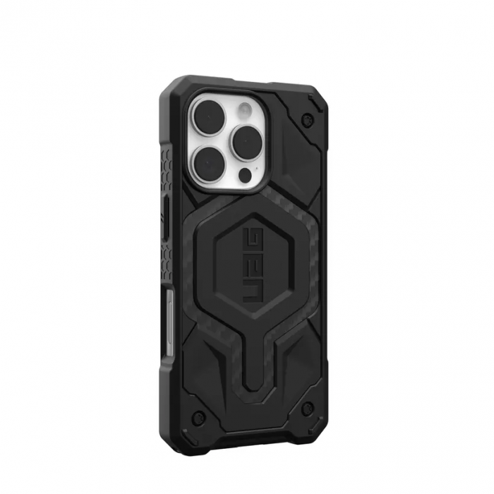 Чохол UAG для iPhone 16 Pro, Monarch, Carbon Fiber