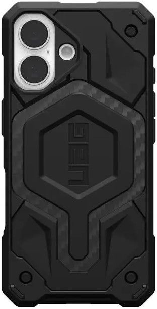 Чохол UAG для iPhone 16, Monarch, Carbon Fiber