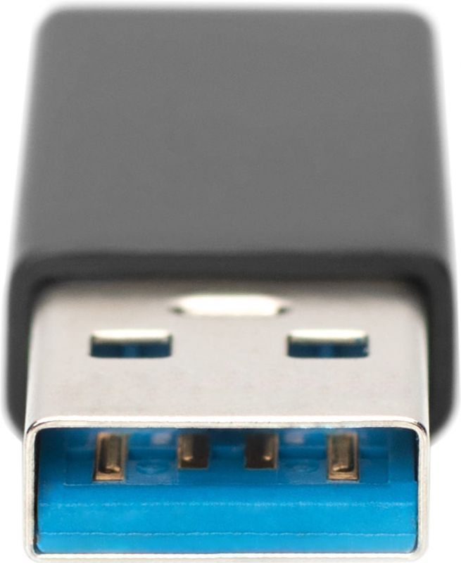 Адаптер DIGITUS USB-A > USB-C (M/F), 3A, 5GB, ver. 3.0