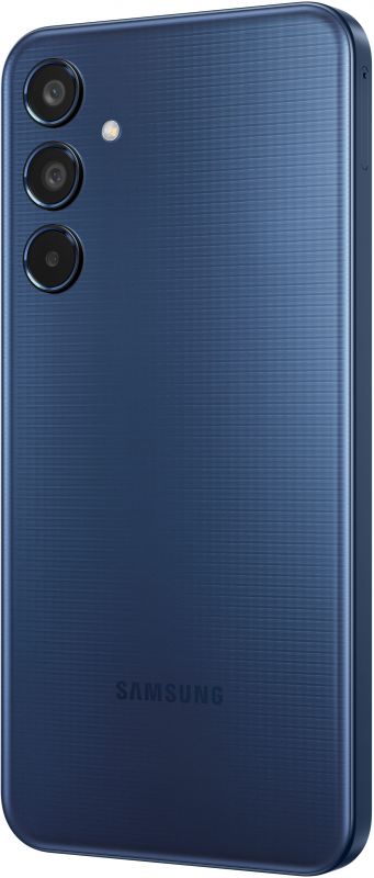 Смартфон Samsung Galaxy M35 5G (M356) 6.6" 6/128ГБ, 2SIM, 6000мА•год, синій темний