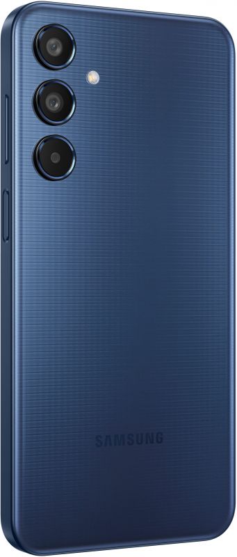 Смартфон Samsung Galaxy M35 5G (M356) 6.6" 6/128ГБ, 2SIM, 6000мА•год, синій темний