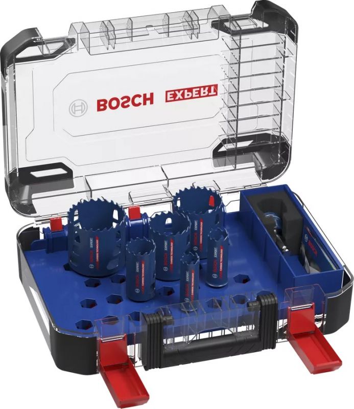 Коронки для роботи з міцними матеріалами Bosch Tough Material, 22-68мм, 9 шт